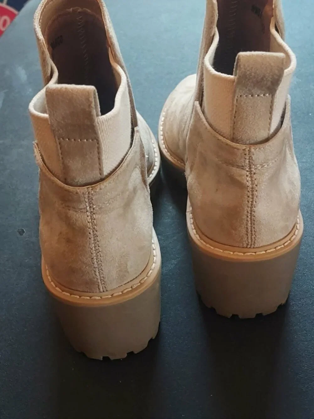 Dolce Vita Boots - Women's/Girl's size 6 1/2 - Faux suede - Pull on